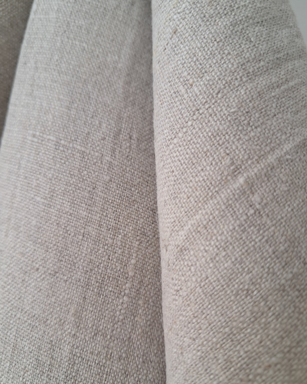 Linen Tales viskestykke closeup stonewashed struktur
