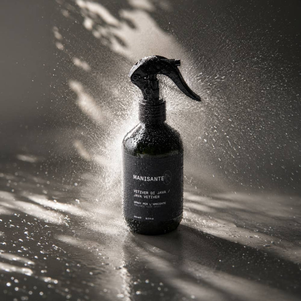 Manisante Java Vetiver room spray til rum og tekstiler 
